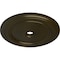 Ekena Millwork Classic Ceiling Medallion (Fits Canopies up to 5 1/2"), 41 1/8"OD x 4"ID x 2 1/8"P, Green Gold CM41CLGGS - alternate 3